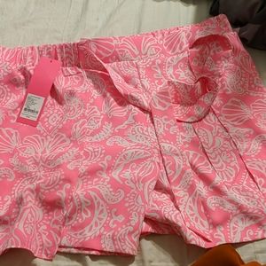 Lilly Pulitzer Havana Pink Clawdia Shorts
